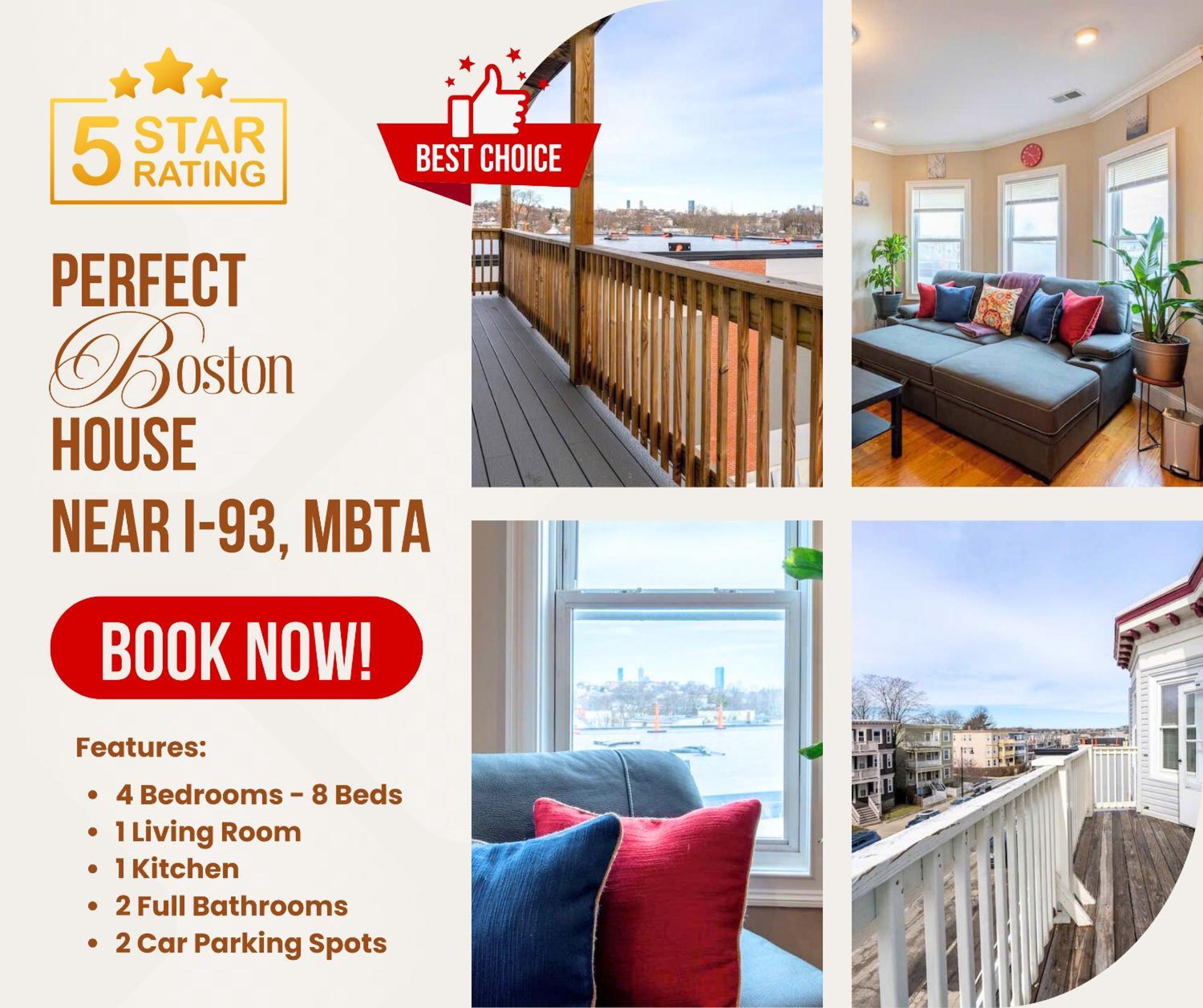 90 - 4Br Dorchester - Sleek Apt Near Marina Bay Boston Esterno foto